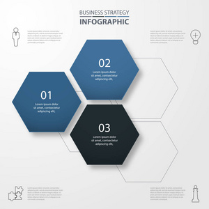 业务信息图表设计模板矢量