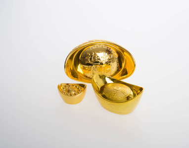 黄金金元宝图片