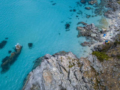 天堂之子，可俯瞰大海的海岬海滩