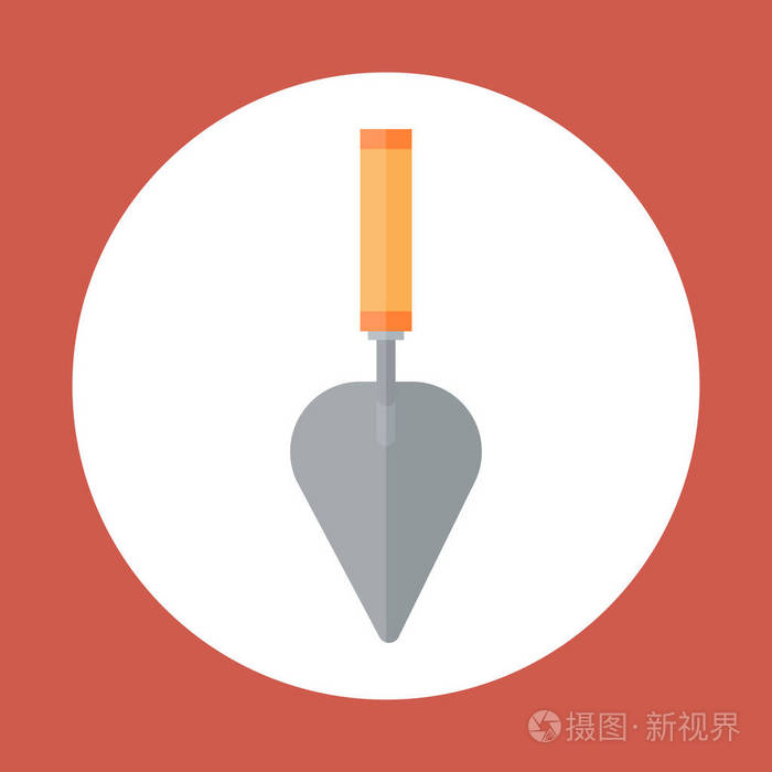 压舌板图标工作手工具设备概念插画-正版商用图片0ywzb6-摄图新视界