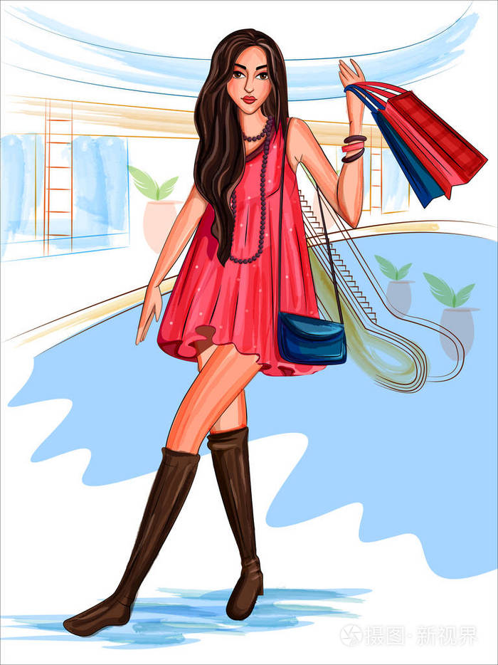 现代时尚新潮女性时尚