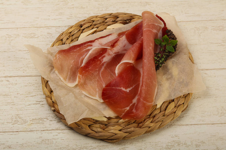 切片的西班牙 Jamon