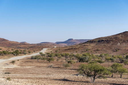 纳米比亚的景观