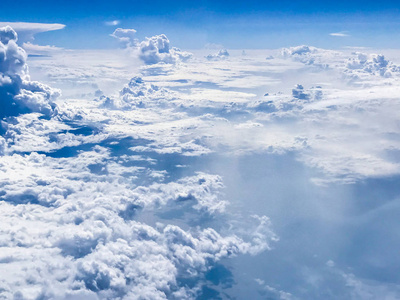 Cloudscape，从飞机窗口视图