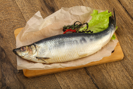 盐渍的鲱鱼鱼照片