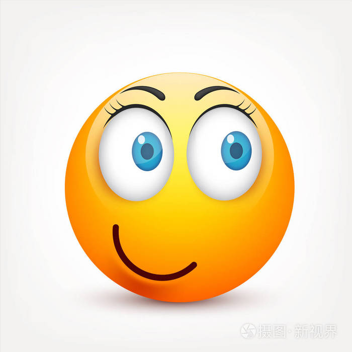 3d 的真实表情.悲伤, 快乐, 愤怒的脸.有趣的卡通人物.mood.vec