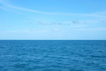蓝天与大海图片