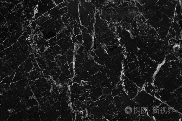 黑色大理石豪华装饰图案纹理独特背景