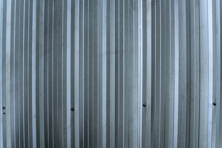 银色的金属板墙, 铝波纹墙照片
