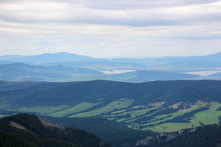 山区景观 Tatra 波兰
