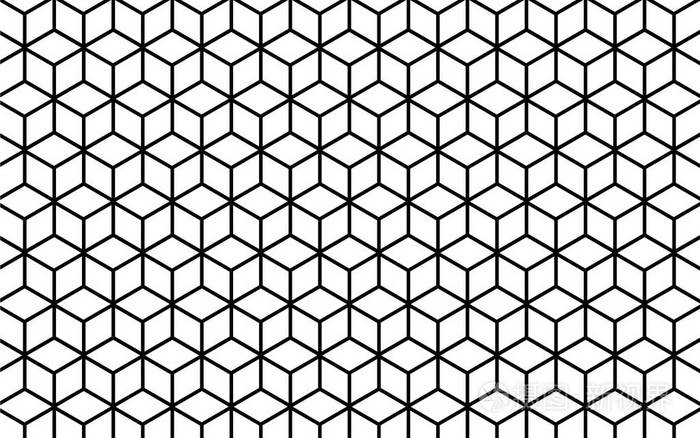 六角形图案背景