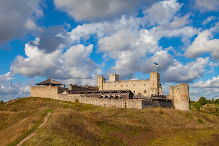 在 rakvere，爱沙尼亚的中世纪城堡