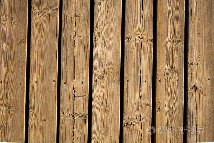 木板路特写镜头