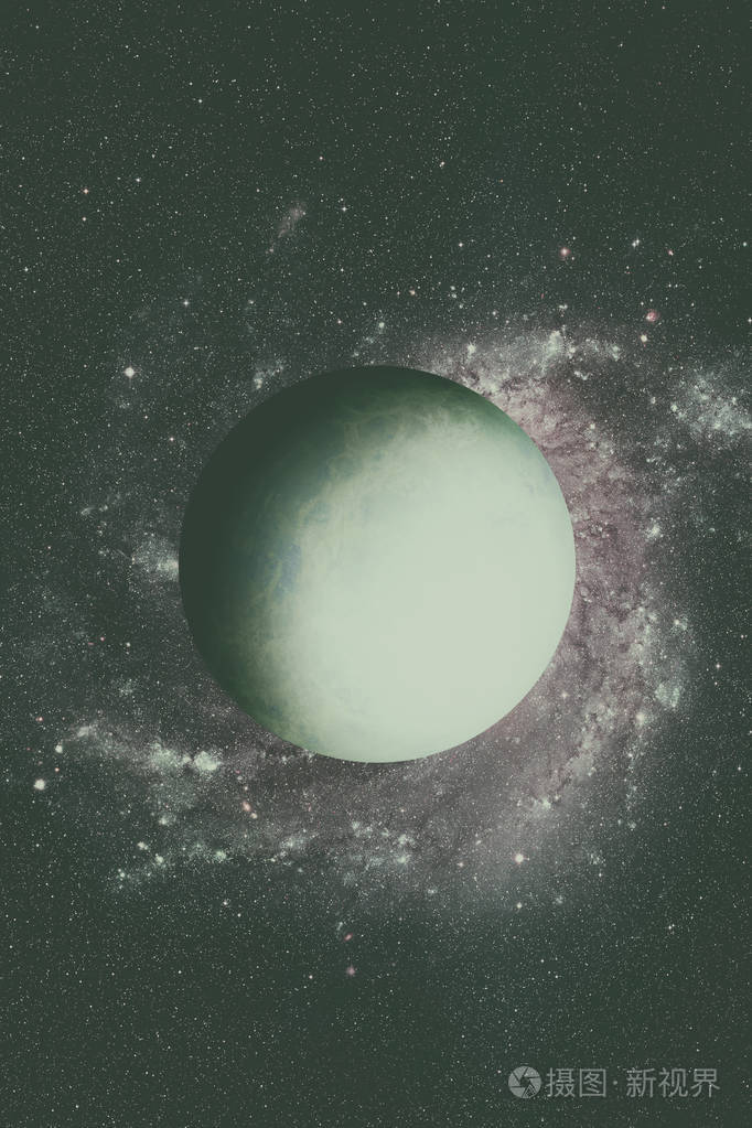 行星天王星这幅图像由美国国家航空航天局提供的元素