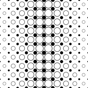 单色圆模式从圈点抽象几何背景图形