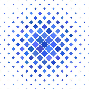彩色方形图案背景-矢量设计从对角方块在蓝色色调照片
