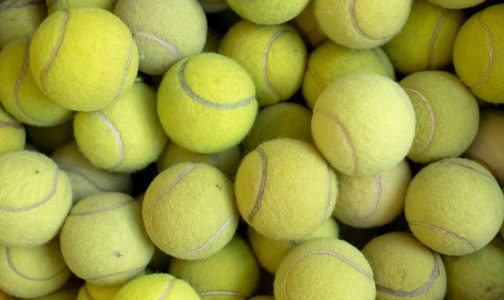 网球球背景纹理，桩的网球
