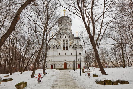 莫斯科科洛门斯基公园的教堂