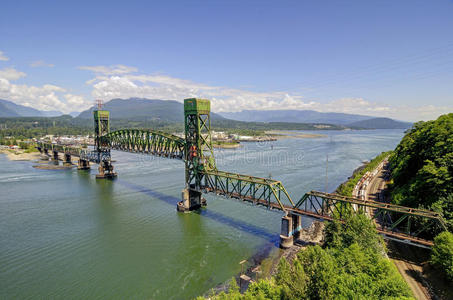 跨铁路跨海铁路桥