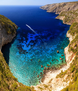 蓝色海湾全景