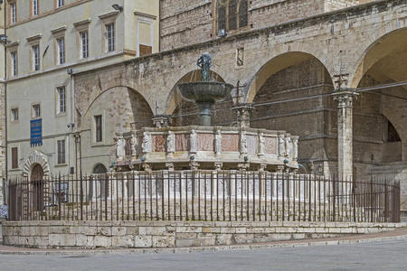 佩鲁贾的fontana maggiore