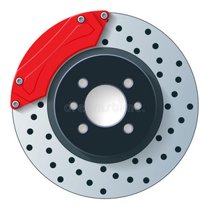 汽车盘式制动器图片