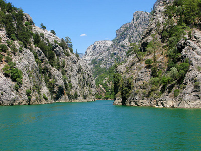 土耳其。绿色峡谷