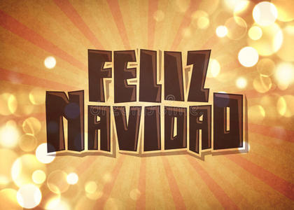 feliz navidad复古卡