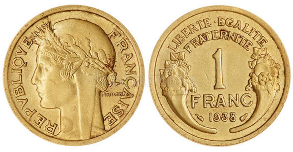 法郎的钱图片