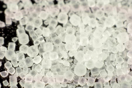 食盐食盐晶体.照片
