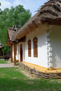 乌克兰露天博物馆传统农民住宅的重建