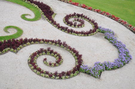 林德霍夫宫的正式花园