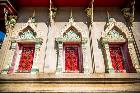 泰国佛教寺院的古建筑