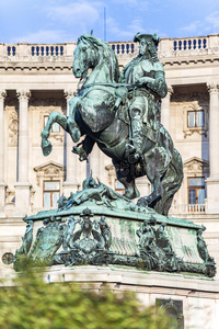 奥地利维也纳约瑟夫二世皇帝雕像