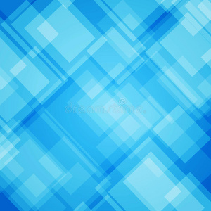 抽象的未来派背景。蓝色矩形