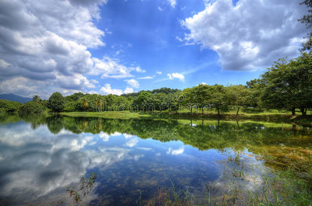 香草湖阴天