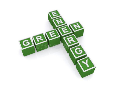绿色能源标志图片