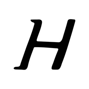 大写字母 H 画刷