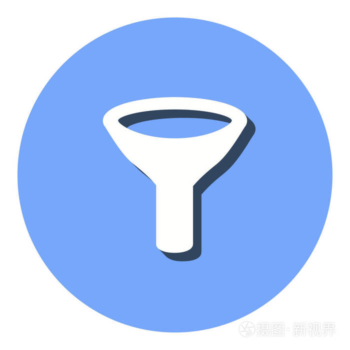 漏斗矢量图标