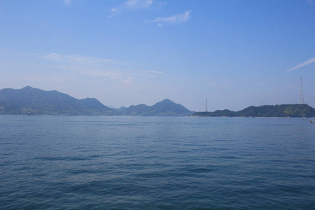 个 船上有许多岛屿的内陆海 相似素材图片