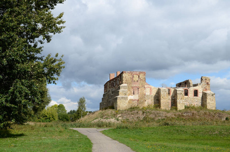 波兰西维兹旧城堡废墟