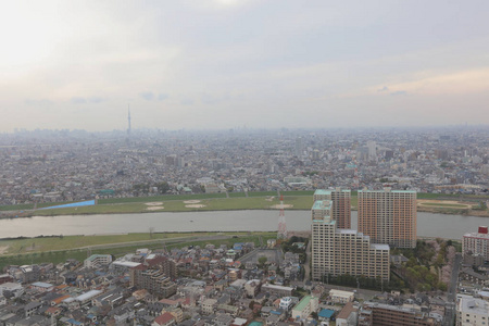 市川历史建筑俯瞰