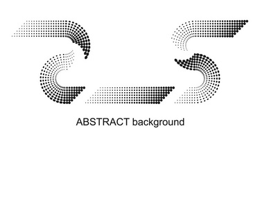 抽象半色调点背景