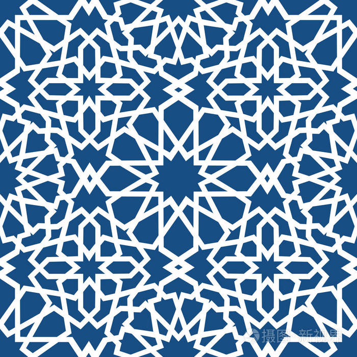 无缝阿拉伯文的几何图案,东饰品,印度饰品,波斯图案,3d.