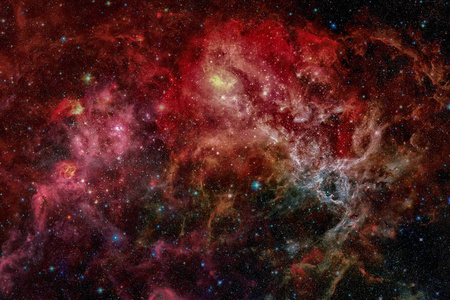 美丽的星云和星系。此图像装备由美国航空航天局的元素