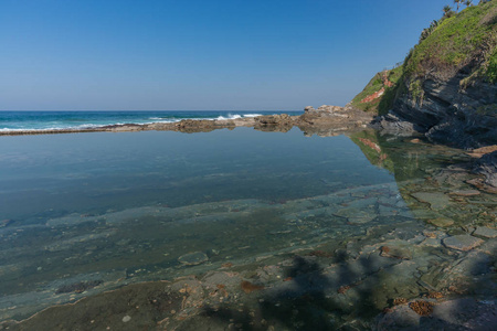 沙卡斯岩潮池, 南非