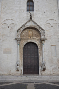 大教堂的圣尼古拉教堂。巴里。普利亚大区。意大利