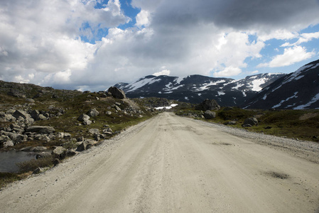 在爱尔兰的旧 strynefjellsvegen 路