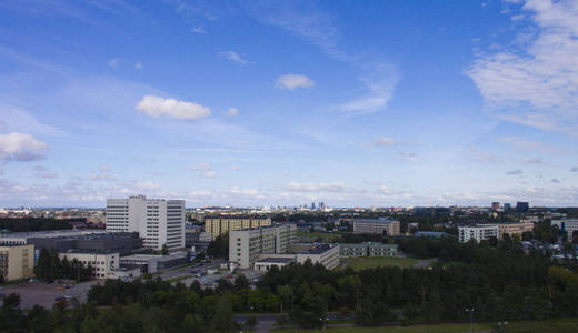 市爱沙尼亚塔林鸟瞰图区 mustamjae