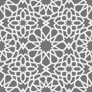 伊斯兰的模式。无缝阿拉伯文的几何图案，东饰品，印度饰品，波斯图案，3d。无尽的纹理可以用于壁纸 图案填充 web 页面背景